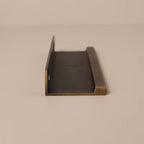 Baillie Antique Brass Lip Pull | Top Mount
