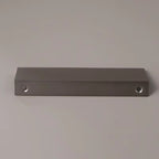 Baillie Brushed Nickel Lip Pull | Top Mount