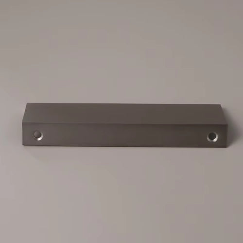 Baillie Brushed Nickel Lip Pull | Top Mount