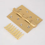 Solid Brass Ball Bearing Butt Hinge | 100mm