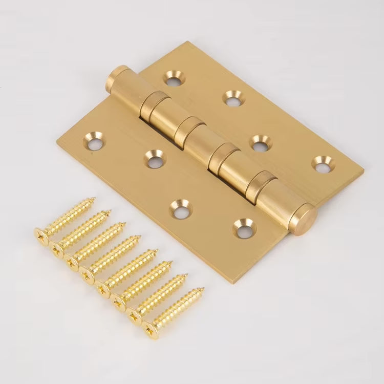 Solid Brass Ball Bearing Butt Hinge | 100mm