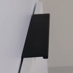 Baillie Matte Black Lip Pull | Top Mount