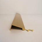 Baillie Brushed Brass Lip Pull | Top Mount