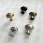 Berwick Solid Brass Oval Knob | 37mm